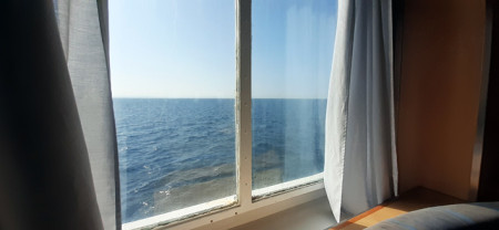 Traghetto a Capraia, Isole Toscane